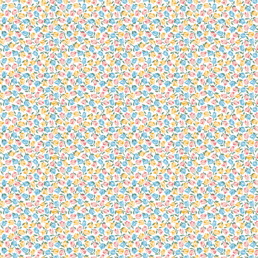Liberty London Parks - Tiny Tulips A - Lasenby Quilting Cotton