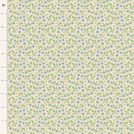 Tilda Sunday Brunch Tipsy Cream Blue