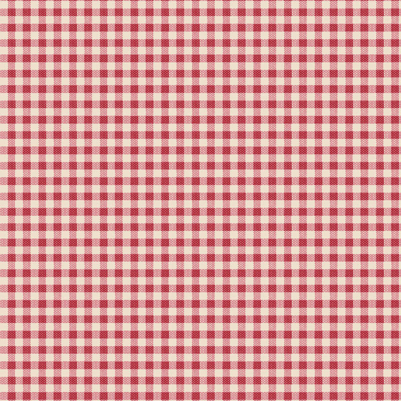 Tilda Creating Memories Gingham Red 160087