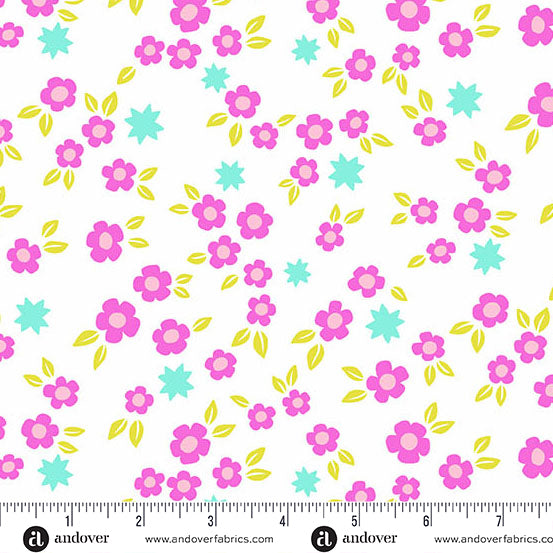 Starry Blooms White - Color Pop Playground
