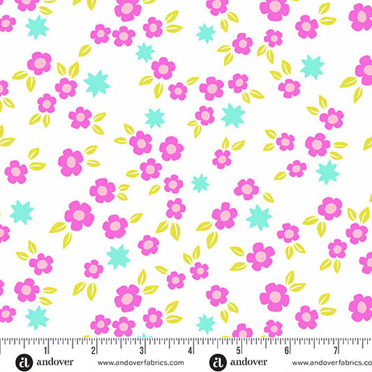 Starry Blooms White - Color Pop Playground