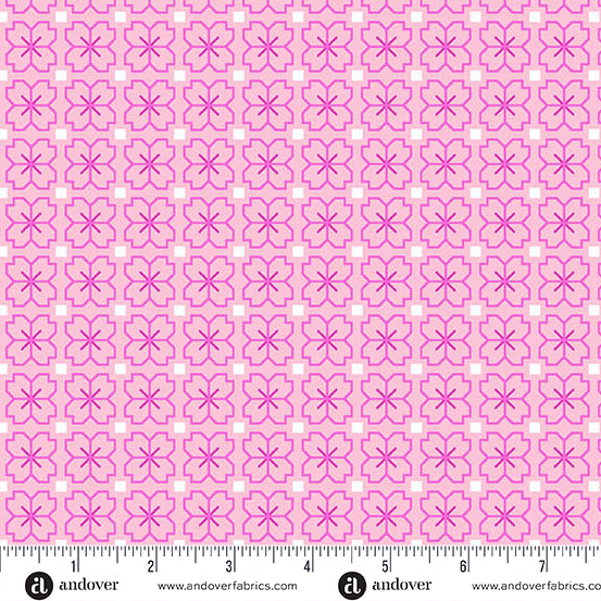 Pixel Petals Pink - Color Pop Playground