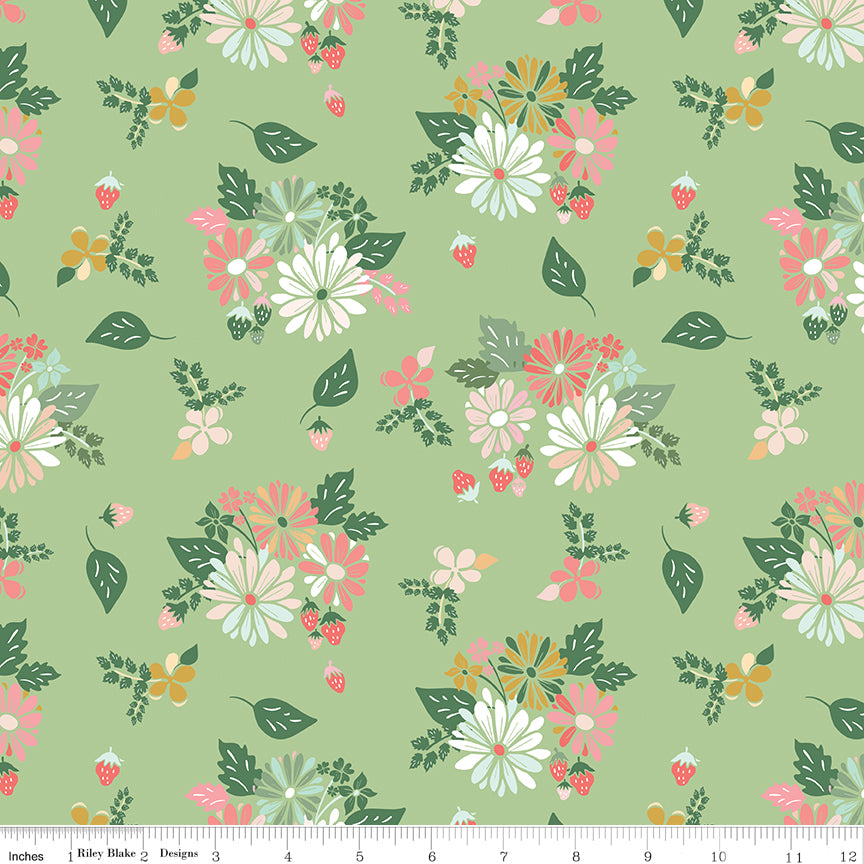 Clover Farm Floral Mint