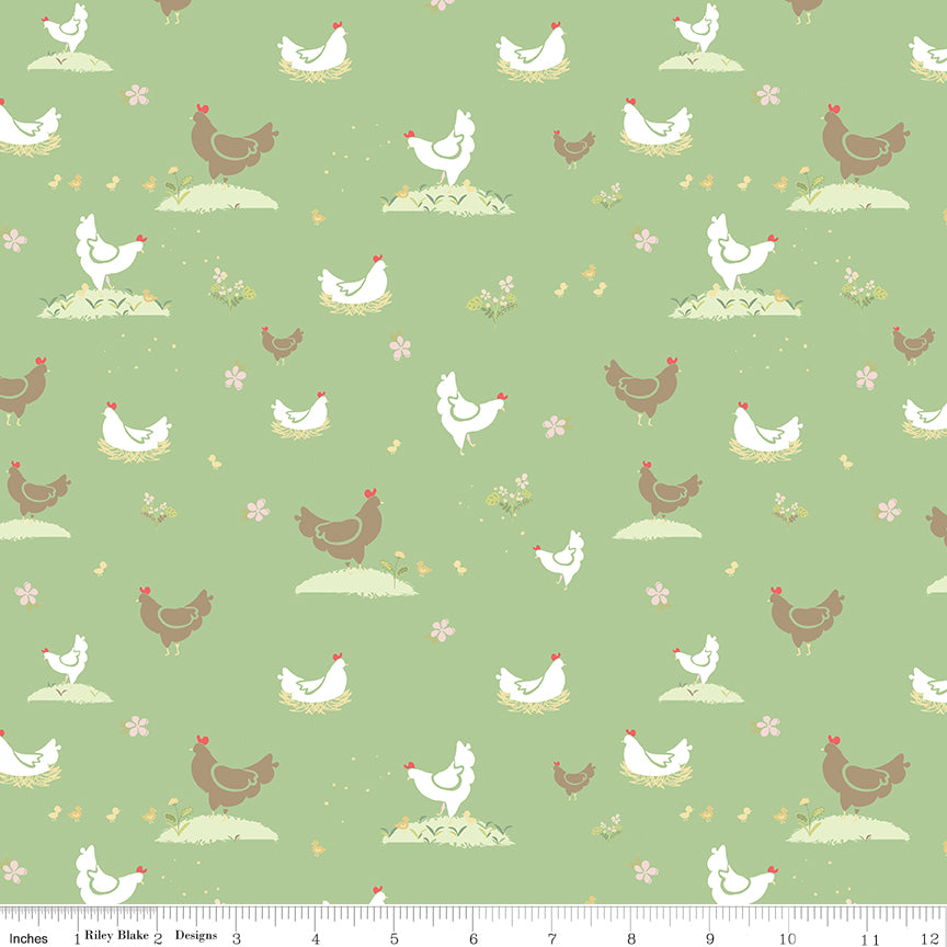 Clover Farm Chickens Mint
