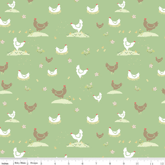 Clover Farm Chickens Mint