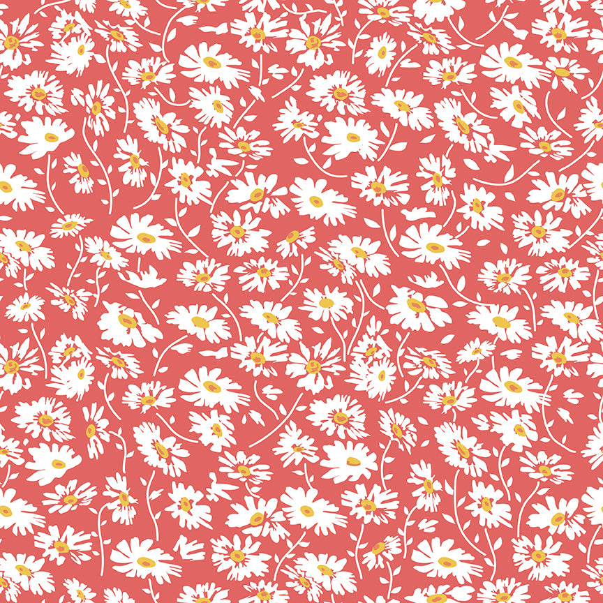 Always in Season Red Daisy