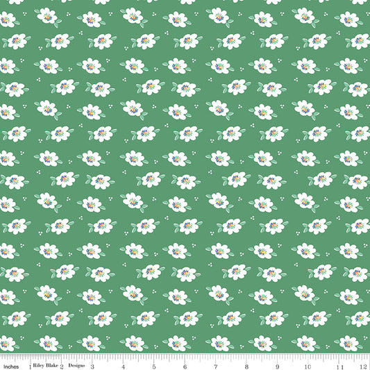 Always in Season by American Jane - Green Lazy Daisy