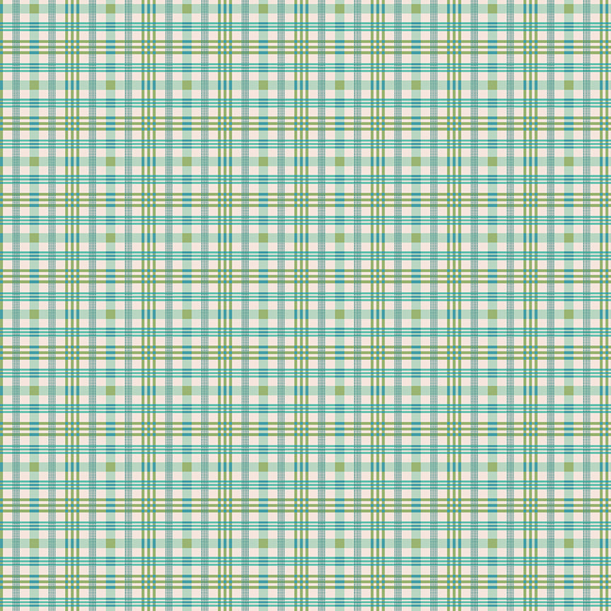 Lori Holt Farmer's Daughter Plaid Sea Glass