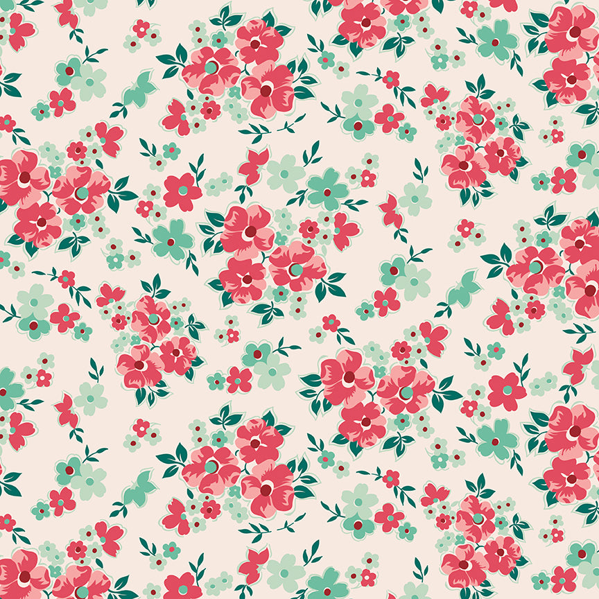 Lori Holt Berry & Sage Floral Latte