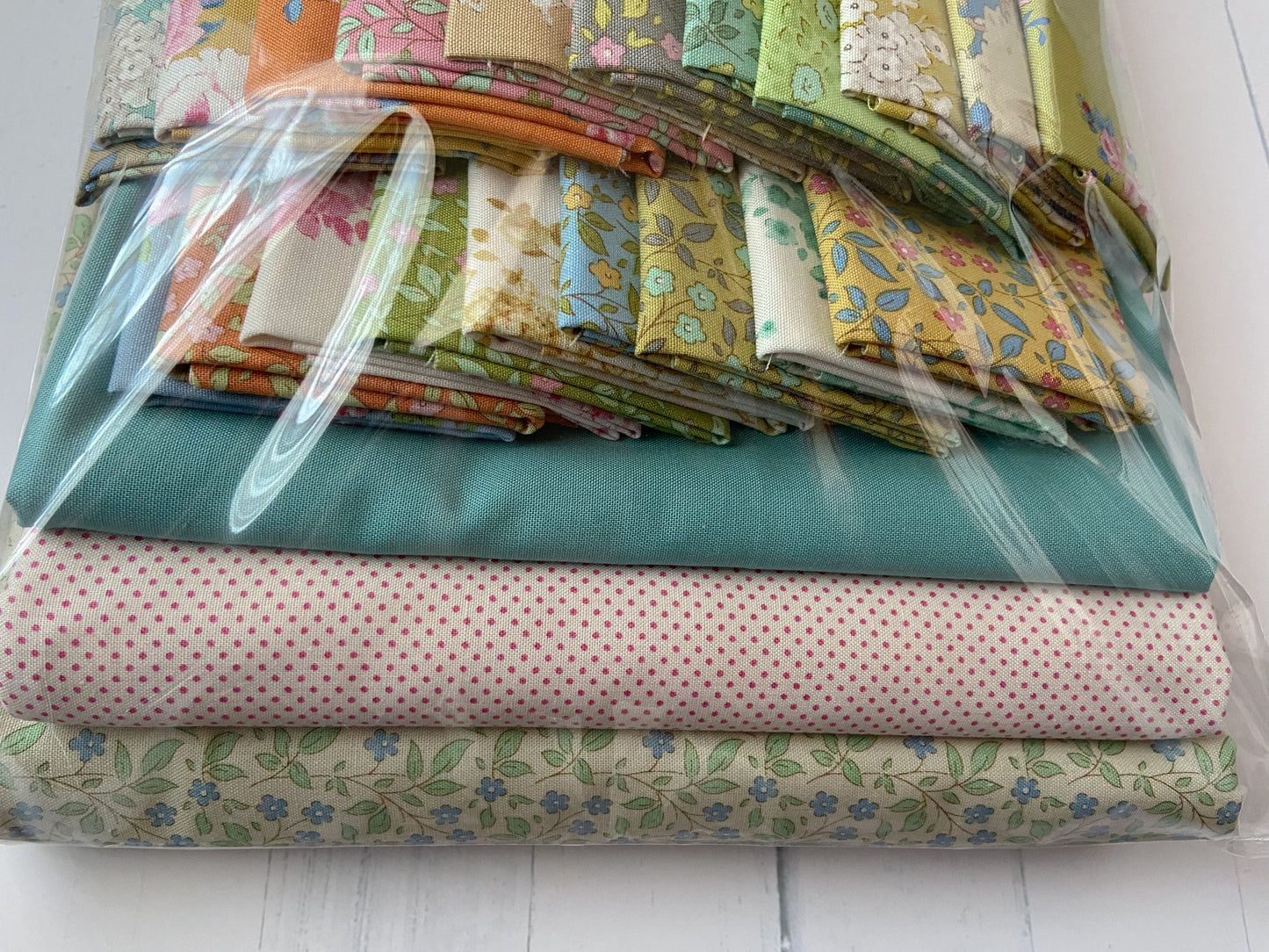 Patchwork Hearts II Quilt Kit complete including backing - Emily Dennis of Quilty Love DOES NOT INCLUDE PATTERN