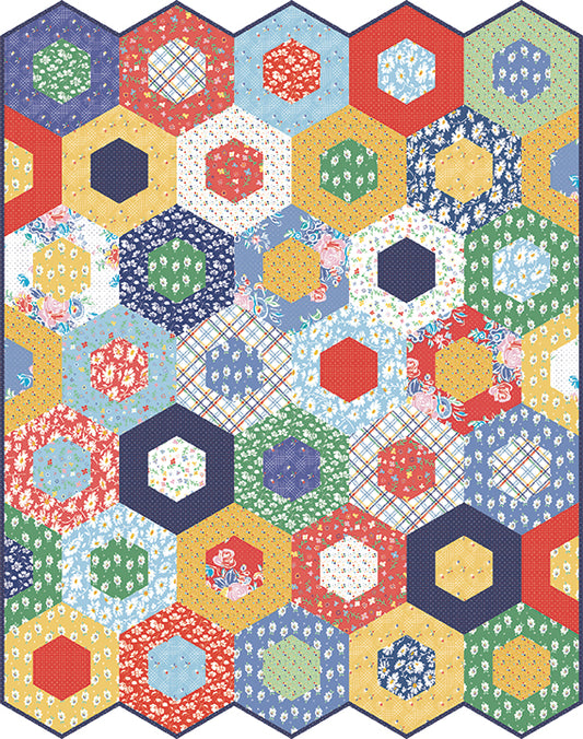 American Jane Easy Garden Quilt Pattern