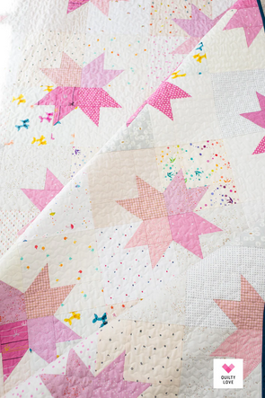 Star Pop II Paper Pattern by Quilty Love
