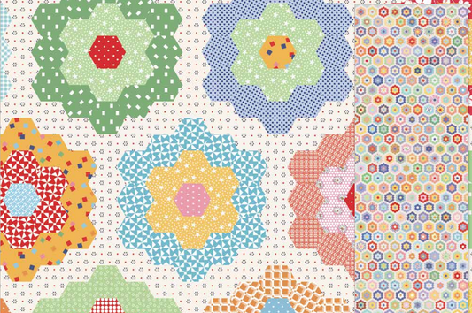 Always in Season Multi Flower Garden Wideback 108" x 2.5 metres