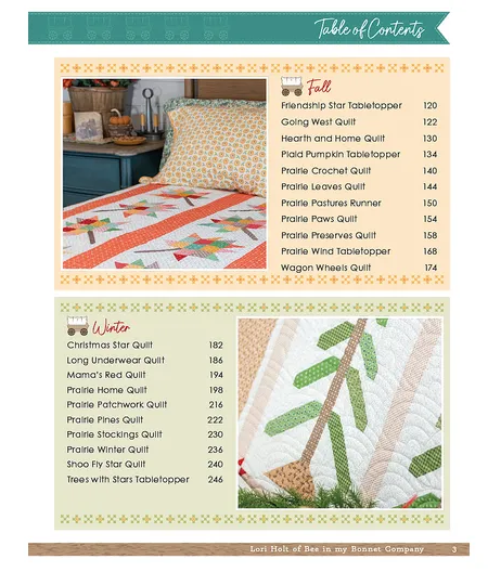 Lori Holt Prairie Home Quilt Book