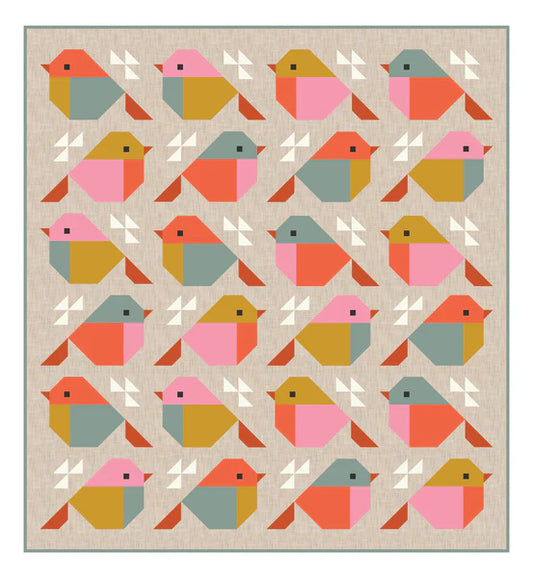 Sparrows Quilt Kit - Pen and Paper Patterns