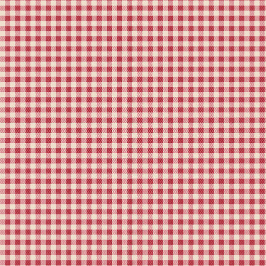 Tilda Creating Memories Gingham Red 160087