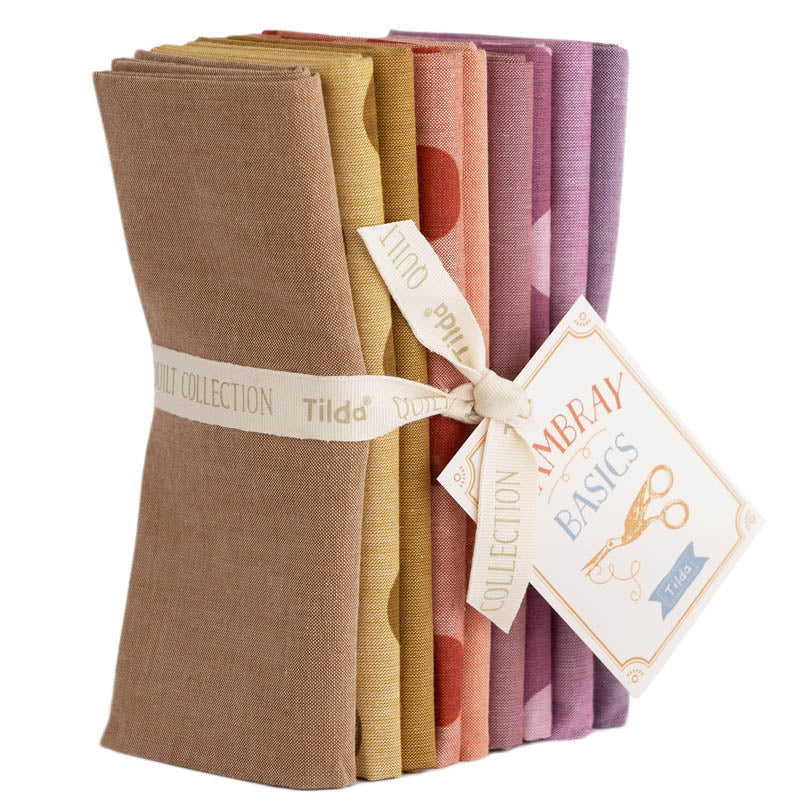 Chambray Autumn 9 Fat Quarter Bundle - Tilda Creating Memories