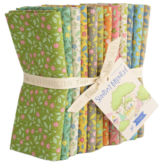 Tilda Sunday Brunch Tipsy Blenders Fat Quarter Bundle 12 Fat Quarters