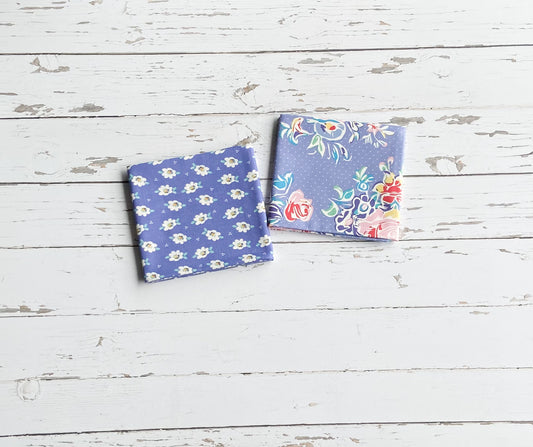 40% OFF!! Always in Season by American Jane 2 Blueberry Fat Quarters