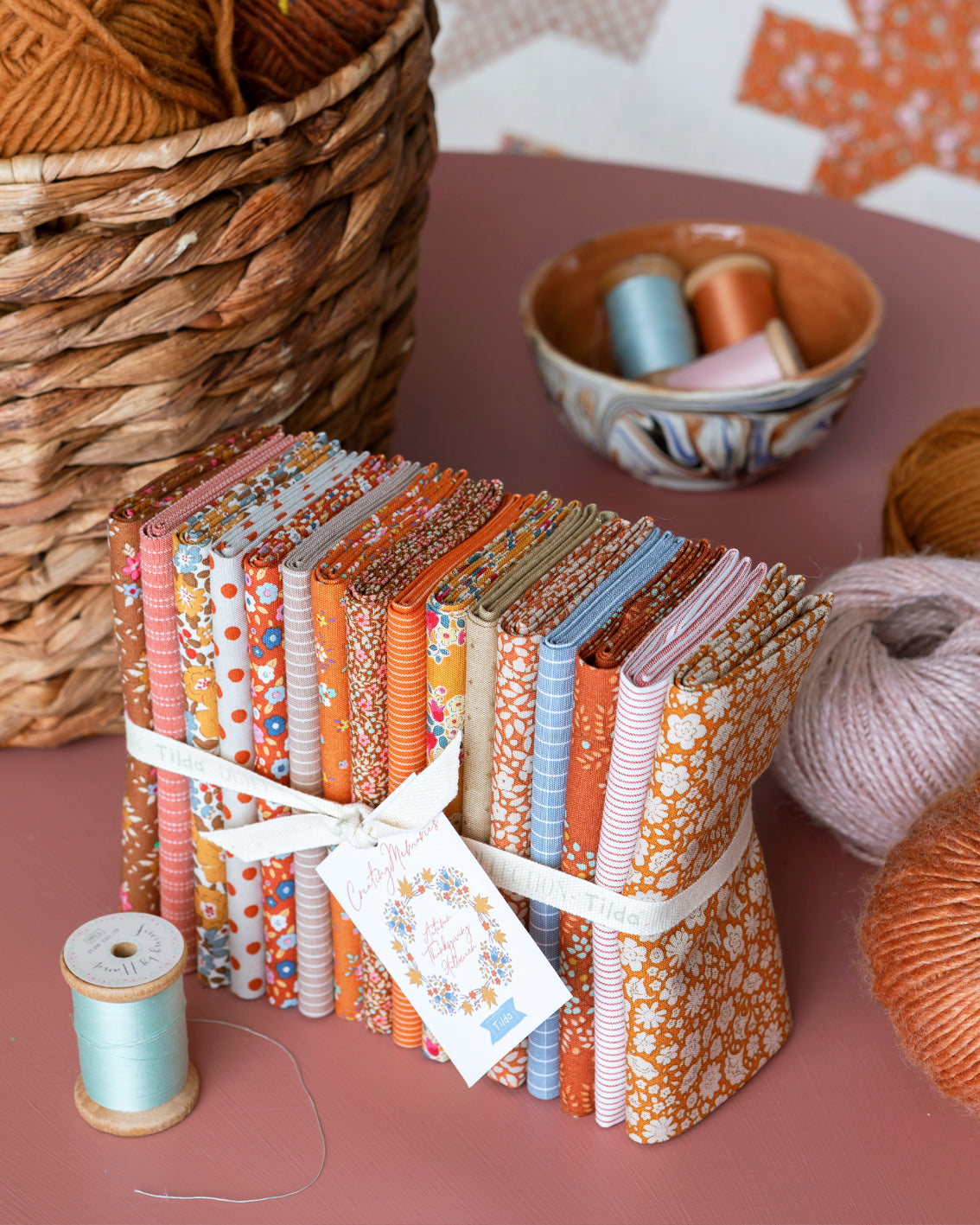 Autumn 16 Fat Quarter Bundle - Tilda Creating Memories