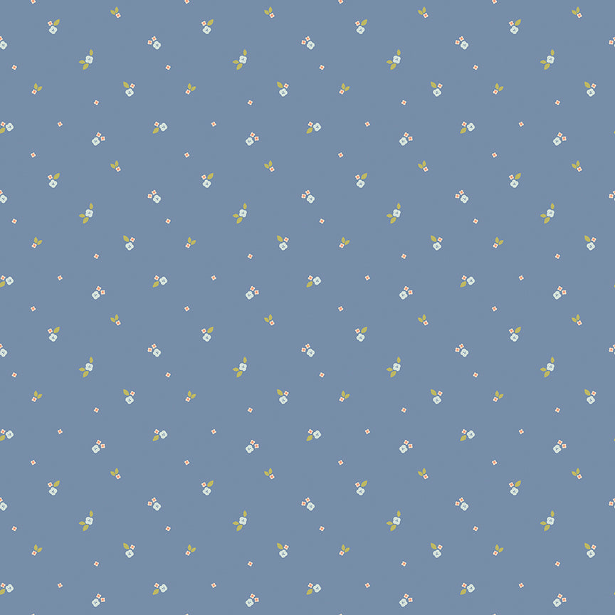 Riley Blake Designs Quilting Cotton Community Ditzy Blue