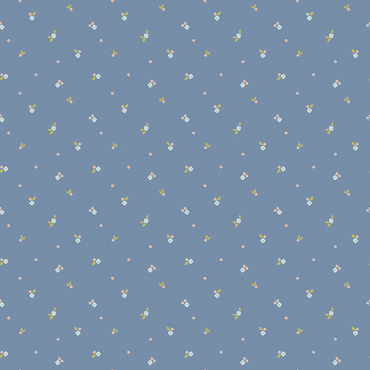 Riley Blake Designs Quilting Cotton Community Ditzy Blue