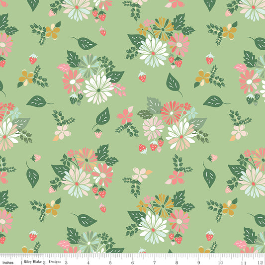 **Just Arrived** Clover Farm Floral Mint