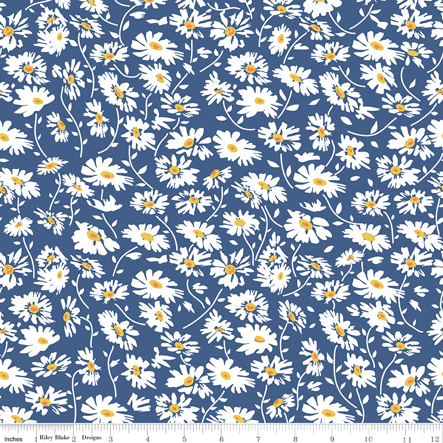 **Pre-order due September 2024** Always in Season Navy Daisy