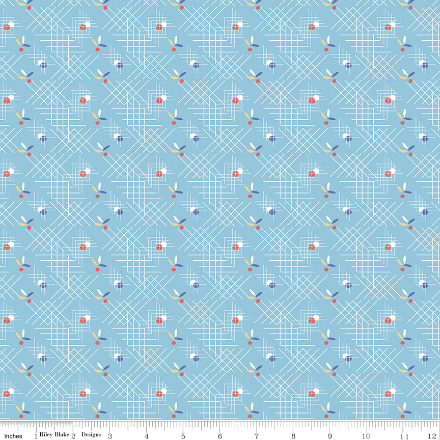 **Pre-order due September 2024** Always in Season Sky Blue Criss-Cross