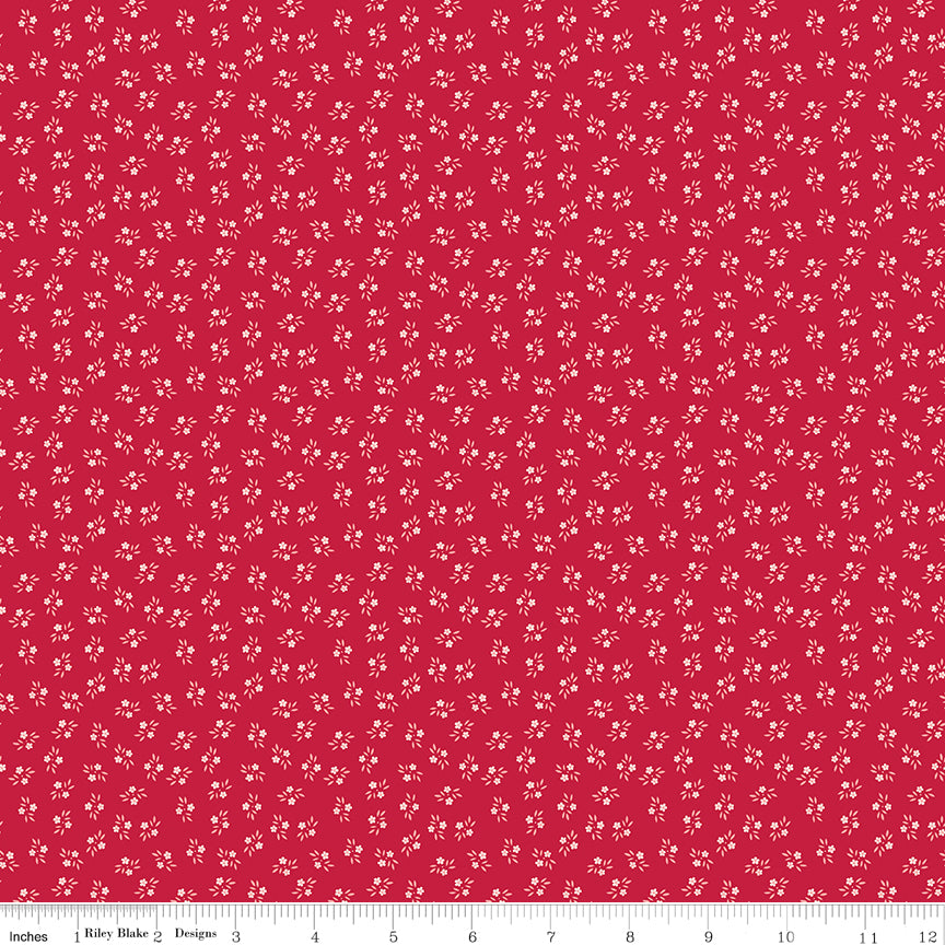 Lori Holt Berry & Sage Corsage Jazzberry