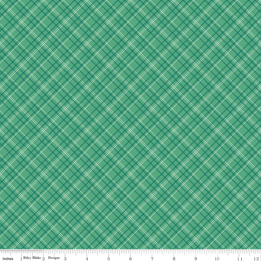 Lori Holt Berry & Sage Plaid Alpine