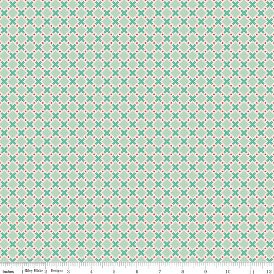 Lori Holt Berry & Sage Criss Cross Sage
