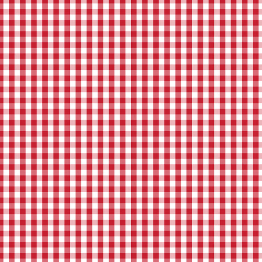 Devonstone Fundamentals 1/4" Check Red Delicious DV2844