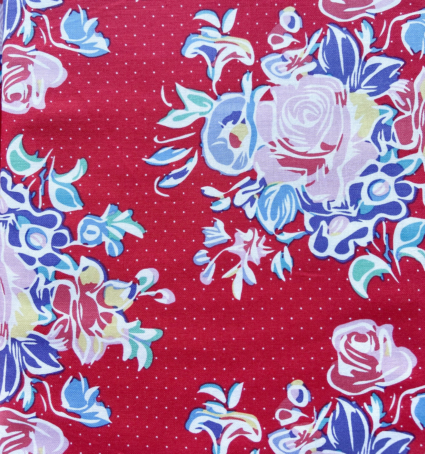 Always in Season by American Jane - Red Large Floral