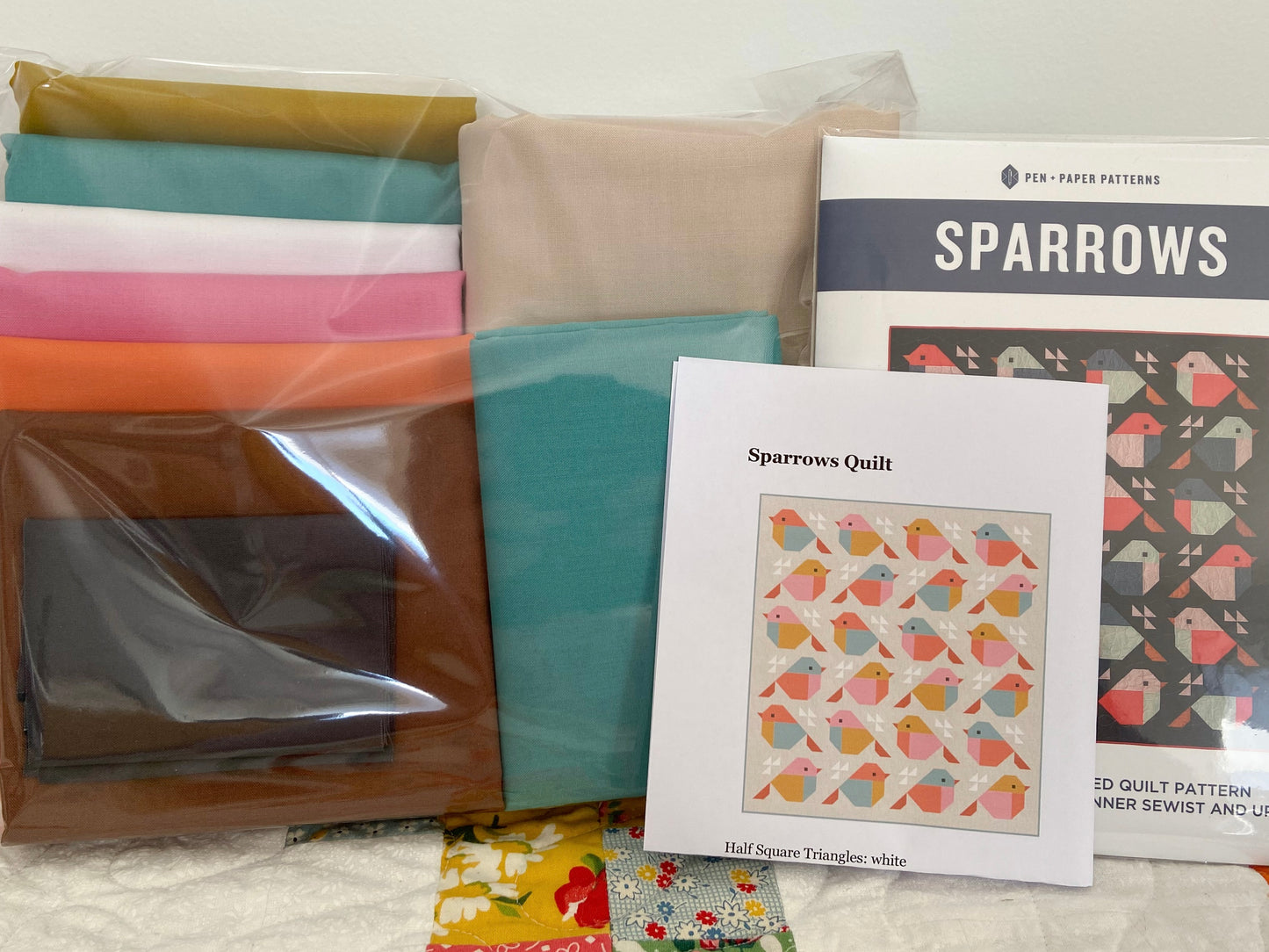 Sparrows Quilt Kit - Pen and Paper Patterns WITH PATTERN