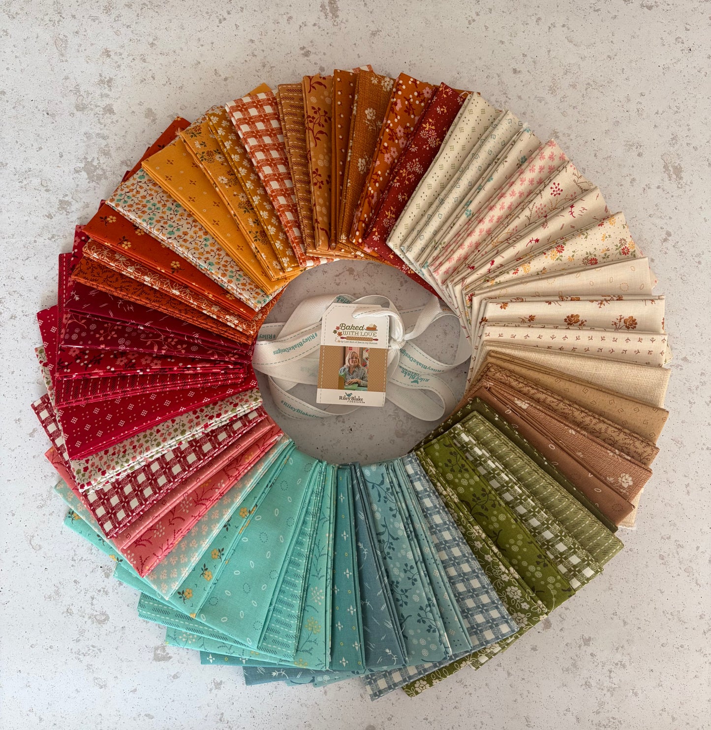 Lori Holt Baked with Love Fat Quarter Bundle 53 Fat Quarters