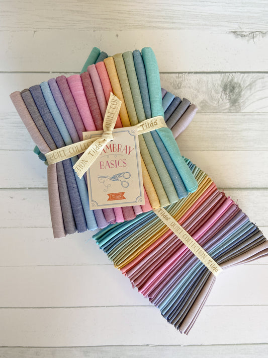 Tilda Chambray Fat Quarter Bundle of 15 Fat Quarters