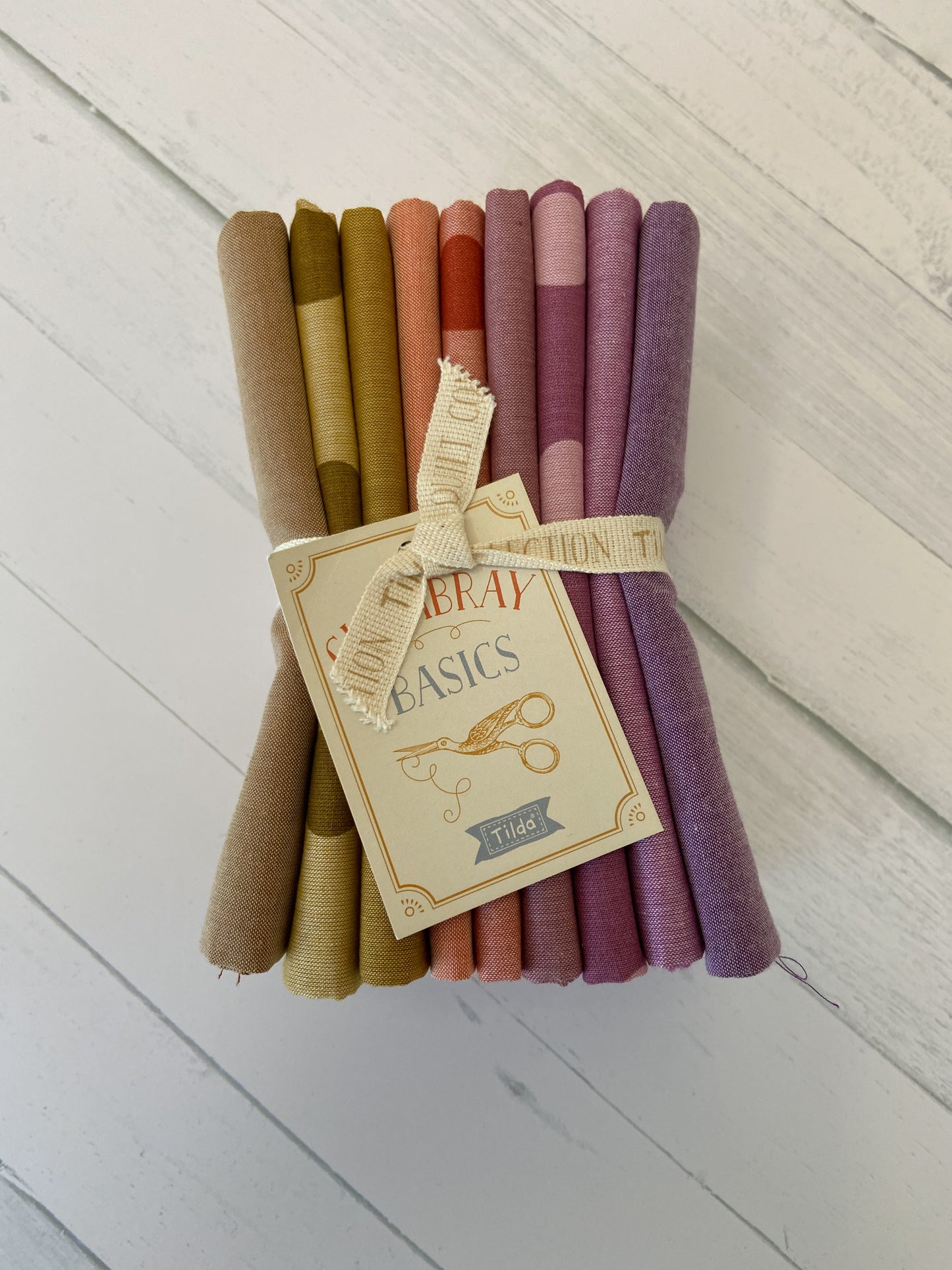 Chambray Autumn 9 Fat Quarter Bundle - Tilda Creating Memories