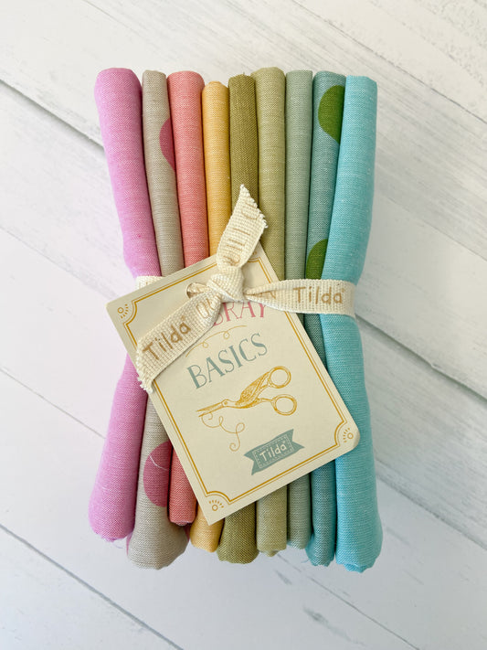 Chambray Spring 9 Fat Quarter Bundle - Tilda Creating Memories