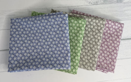 Tilda Meadow Basics Fat Quarter Bundle 4 Fat Quarters