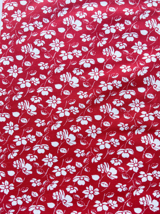 Always in Season by American Jane - Red Mono Floral