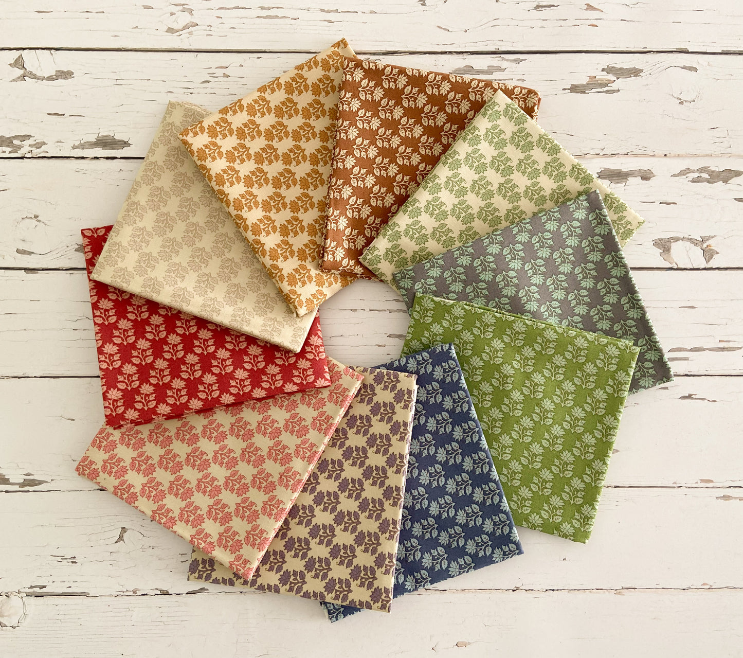 Tilda Mira Fat Quarter Bundle 10 Fat Quarters