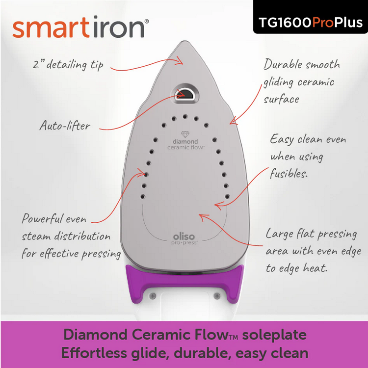 Oliso Smart Iron ProPlus Orchid