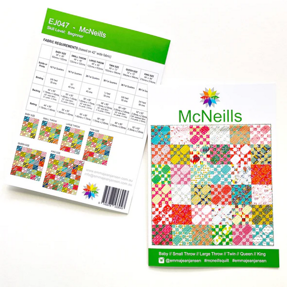 McNeills Quilt Pattern by Emma Jean Jansen