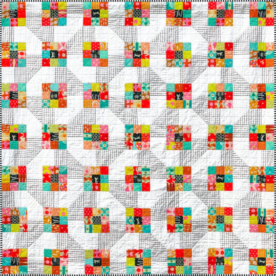 Mixed Lollies Quilt Pattern by Emma Jean Jansen