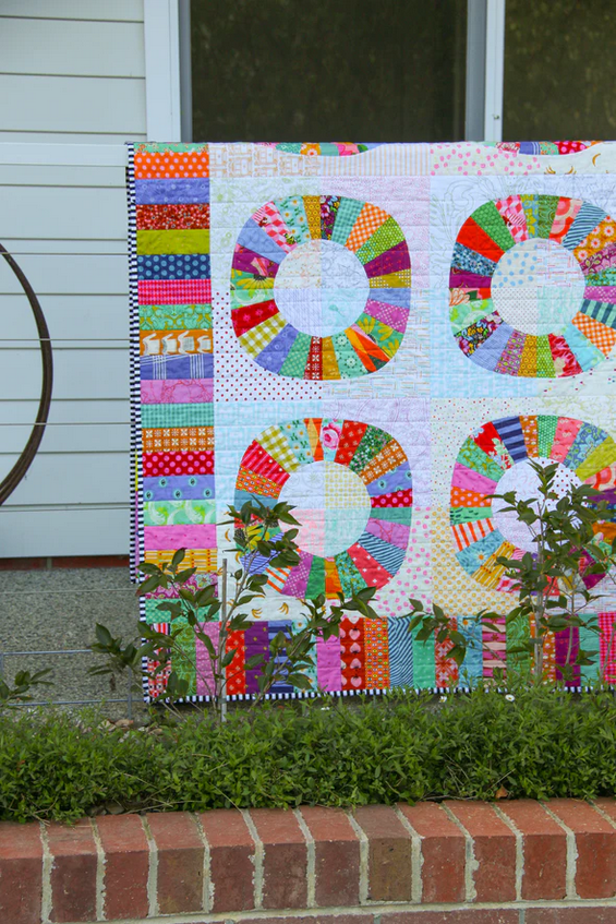 Wheels of Fortune Quilt Pattern by Emma Jean Jansen