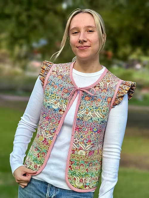Harmony Ladies Reversible Vest by Melly and Me