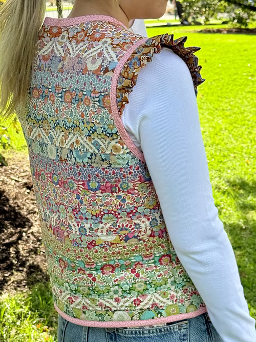 Harmony Ladies Reversible Vest by Melly and Me