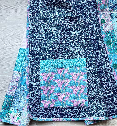 Laura Patchwork Jacket by Melly and Me
