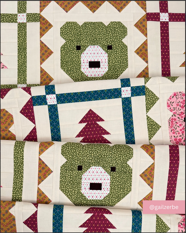 Pen + Paper Patterns Grizzly Grove Quilt Pattern